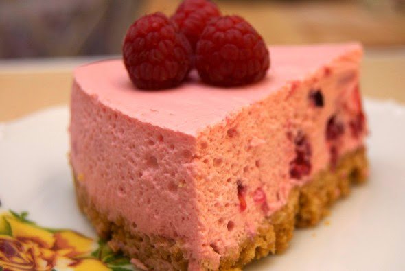 málnás sajttorta