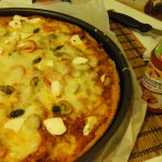 Mexikói taco húsos dupla sajtos teljeskiörlésű pizza...