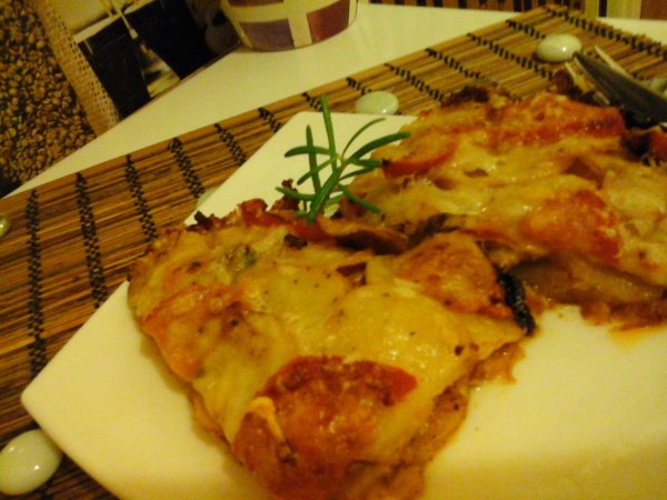 Parmezán-Pecorino sajtos olasz rakott csirke5