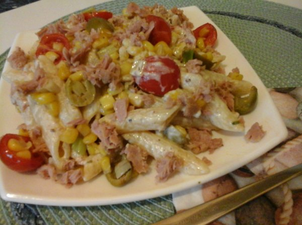 Spanyol tonhalas tésztasaláta5