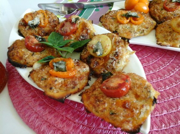 Karfiol parmezános ropogós pizzák