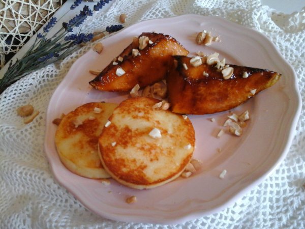 Grillezett sajt-mézes sárgadinnyével és kesudióval9