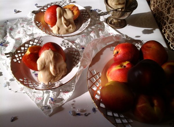 Borban érlelt nektarin-mascarpone krémmel2