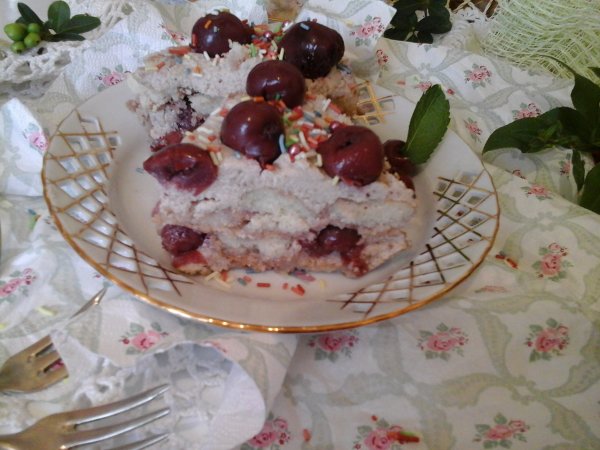 Gesztenyés-meggyes tiramisu