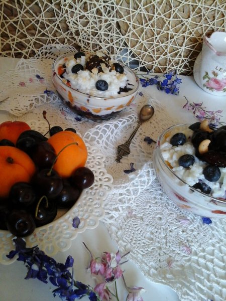 Hideg gyümölcsrizs