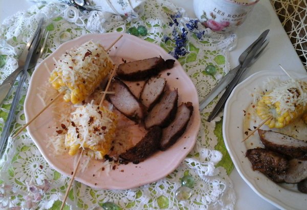 Kanadai sült pulyka steak – sajtos-chilis kukoricával2
