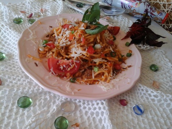 Pulyka húsos tejszínes-sajtos tészta9