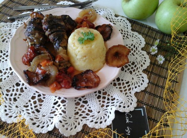 Almás-baconös sült kacsa ropogós 4