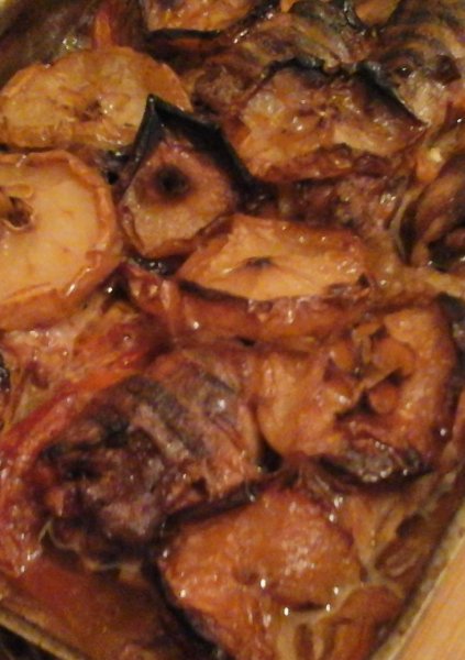 Almás-baconös sült kacsa ropogós