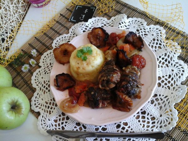 Almás-baconös sült kacsa ropogós 8