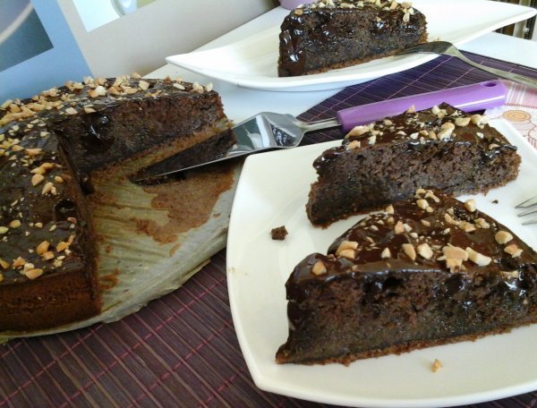 Csokoládés Karamell Torta1