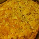 Barackos túrós rétes juharsziruppal és pirított mandulával15