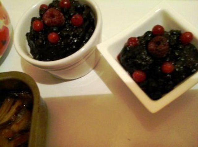 erdei gyümölcsös áfonya szósz