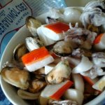 Mediterrán tejszínes barbecue tenger gyümölcse lepénykenyérrel6