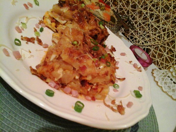 Selymesen krémes pikáns rakott burgonya5