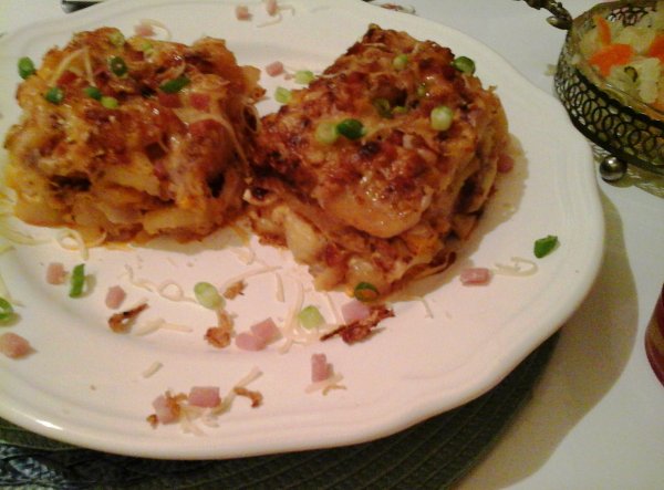 Selymesen krémes pikáns rakott burgonya8