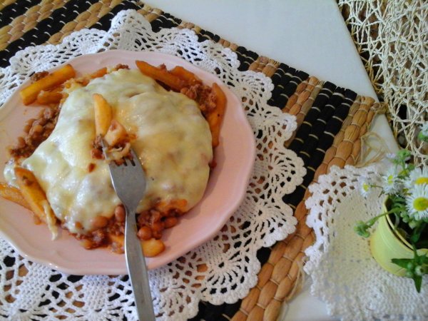 Sajtos-ropogós chilis sült krumpli4