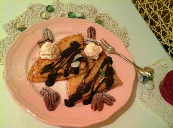 Gundel palacsinta pekándióval