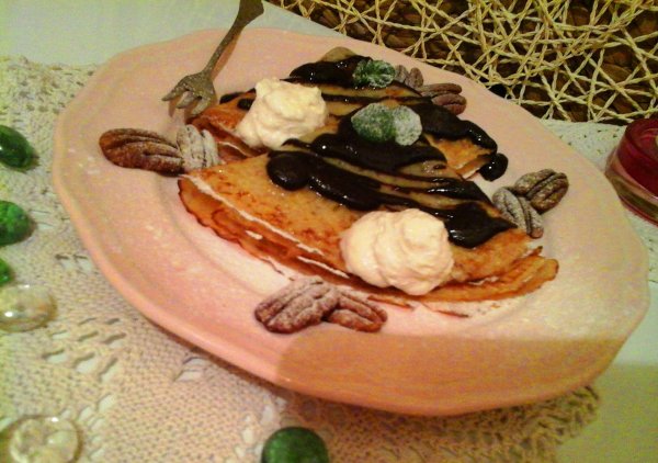 Gundel palacsinta pekándióval3