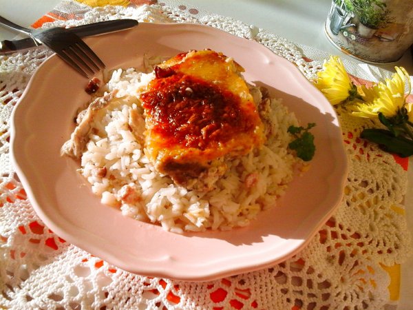 Füstölt sajtos-tejszínes csirke-jázmin rizzsel5